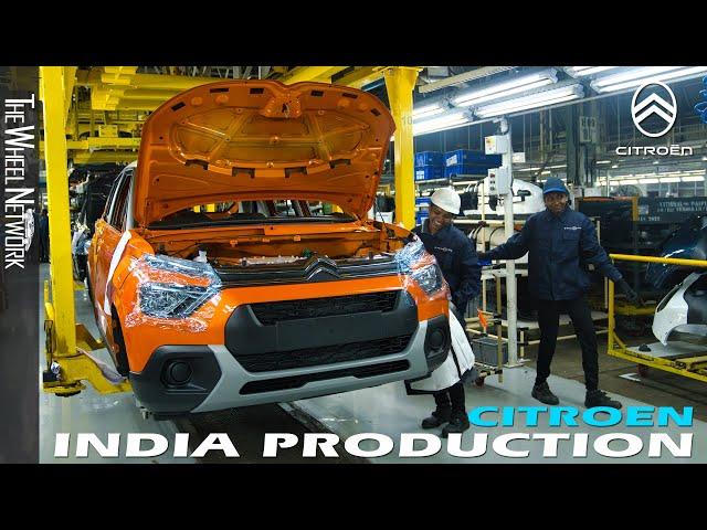 Citroen Production in India [4K]