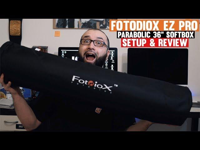 FOTODIOX EZ PRO PARABOLIC 36" SOFTBOX : OFFICIAL TESTING/SET UP & REVIEW