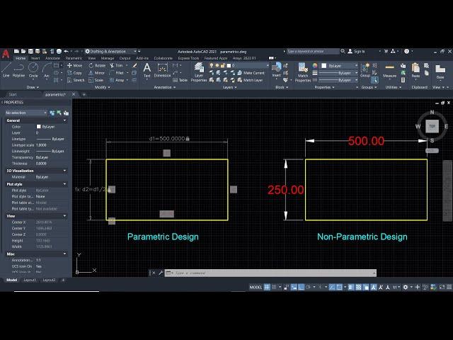 What are different between Parametric and Non-Parametric Design