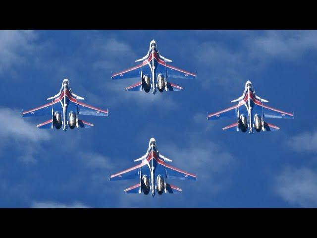 LIMA 2017 Su-30 Russian Knights Русские Витязи ВКС России