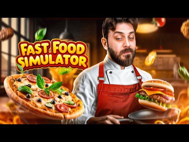 DRAMA BURGERE HOŞ GELDİNİZ! | FAST FOOD SIMULATOR | BÖLÜM 1