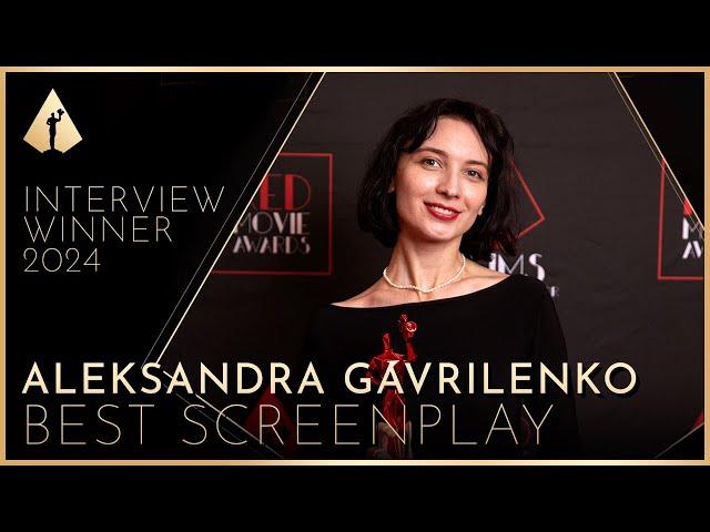 INTERVIEW WINNER 2024 - ALEKSANDRA GAVRILENKO