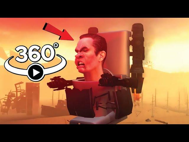 VR 360° | FIND skibidi toilet - season 15 (all episodes) but it's Dafuq Boom 360° VR  Video