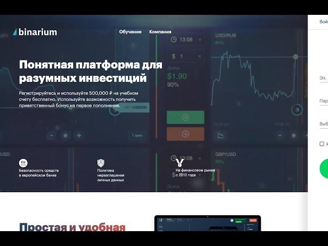 Полная проверка платформы Binarium (Бинариум): Отзывы сотрудников в 2023 году.