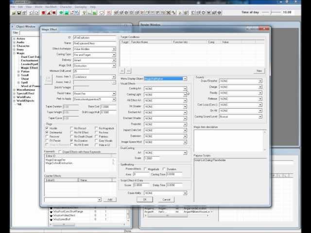 Creation Kit Tutorial 1 - Magic Effects, Spells, Tomes, and More!