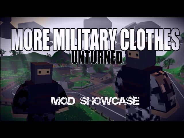 More Military Clothes - Mod Showcase - Unturned 3.10.2.0 | xdtomasxd