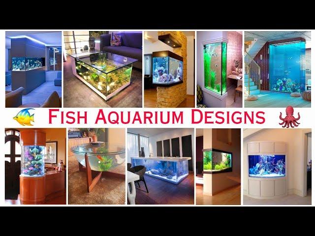 Trending Fish Aquarium Designs | Wall Aquarium | Fish Tank | Aquarium Bubble Wall | Aquarium Table