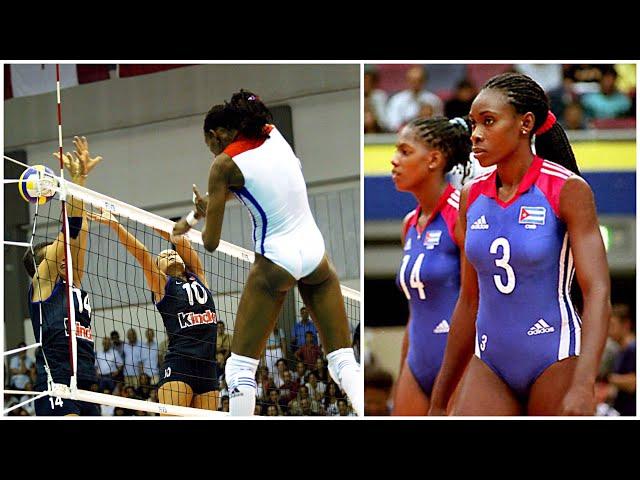 339cm Monster of the Vertical Jump - Mireya Luis (HD)