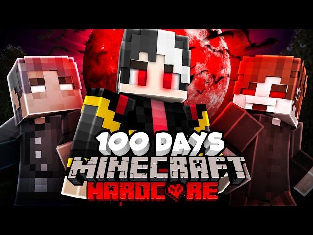 I Survived 100 Days as a VAMPIRE in Hardcore Minecraft...