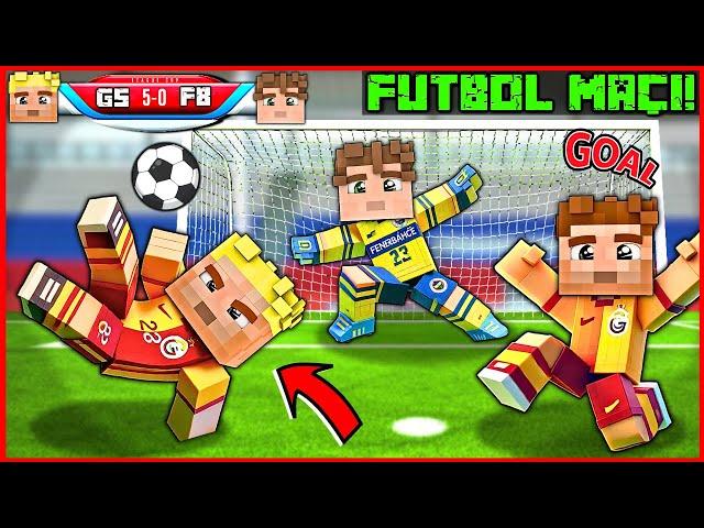 EFEKAN VS ALPEREN HAD A FOOTBALL MATCH!  -Minecraft