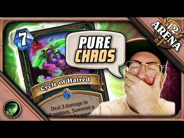 12-Wins with the WORST class?! - Hearthstone Arena