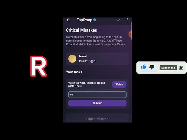 Critical Mistakes | Tapswap Code | Avoid These Critical Mistakes Every New Entrepreneur Makes