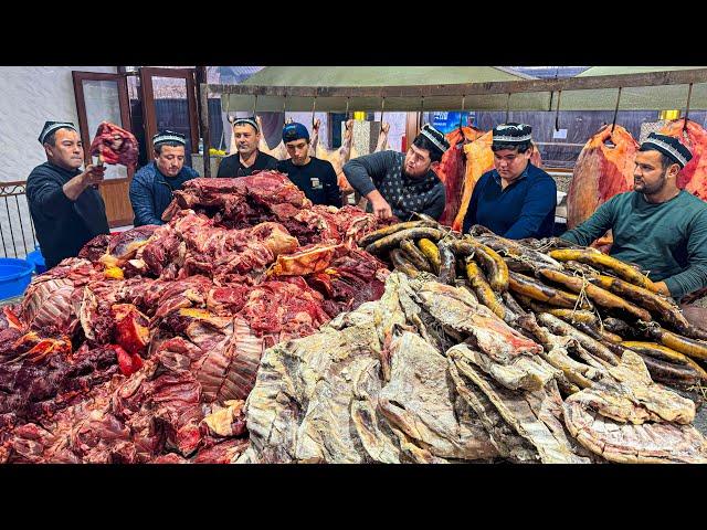 50 COOKS! 2 Tons of MEAT 1000 kg of Pilaf! You have NEVER SEEN Cooking LIKE THIS.