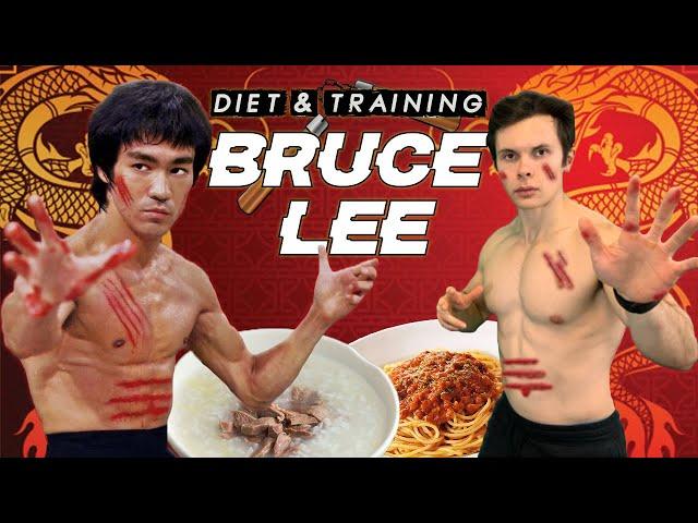 I Tried BRUCE LEE'S Diet & Training | Nunchucks + Liver Congee