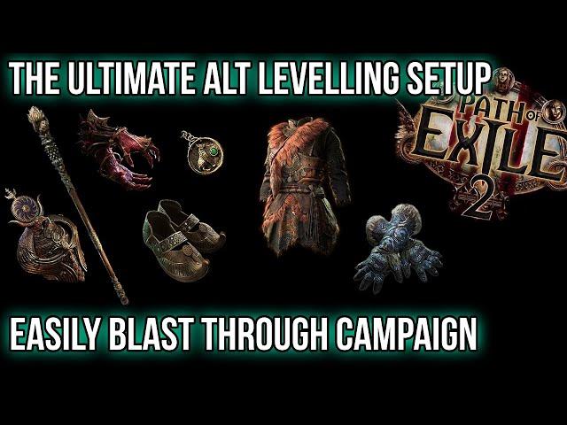 The Best Alt Levelling Setup in POE2 - Making Campaign an absolute Joke