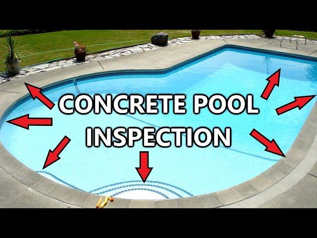 How To Inspect a Concrete Swimming Pool