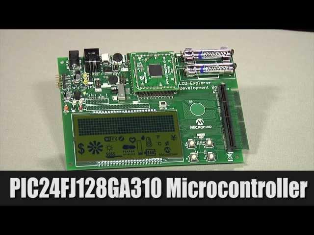 LCD Explorer Development Board from Microchip Technology