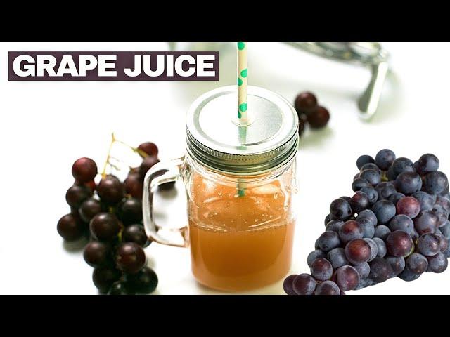 Grape Juice || Quick and Easy Way to Make Grape Juice with a Manual Juicer