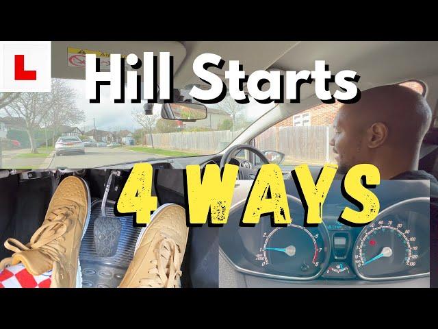 How to do a hill start in a manual car the easy way | 4 ways to do a hill start without stalling UK