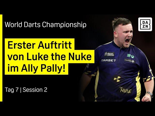 Was zeigt der Vorjahresfinalist zum Auftakt: Tag 7 - Session 2 | Darts WM 25 | Highlights