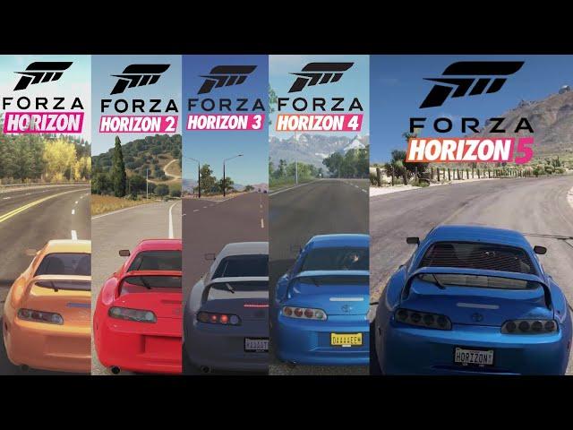 Forza Horizon 5 - Toyota Supra sound test