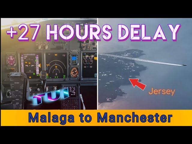 TUI B737,800 Malaga to Manchester - Finally home