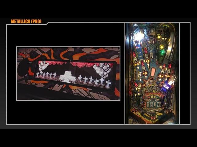 Metallica Pinball (Stern, 2013) - 974,690,190 points