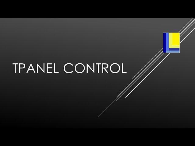 Panel component in Delphi