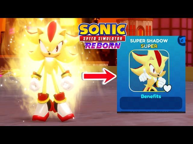 Unlock Super Shadow Fast! (Sonic Speed Simulator)