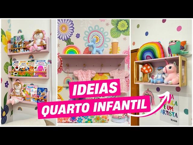 Vem ver como Fazer Prateleiras e Porta Livros com Sobras de Madeiras! Do Lixo ao Luxo! Diy Decoração