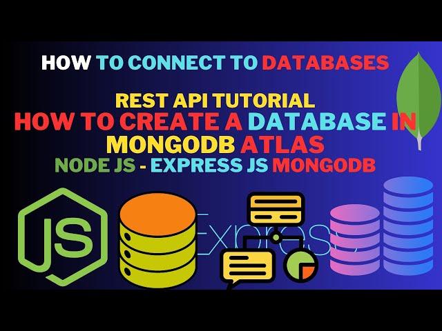 how to connect mongodb atlas to node js | mongodb tutorial
