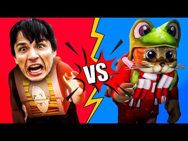 ХОЛИБАМ VS RED CAT! ДОРС БЕЗ ОТКРЫТИЯ ТУМБОЧЕК ЧЕЛЕНДЖ! @RedCatYT