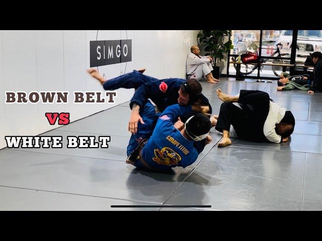 SMALLER BROWN BELT TOSSES ME WITH EASE!! (BJJ Vlog #2)