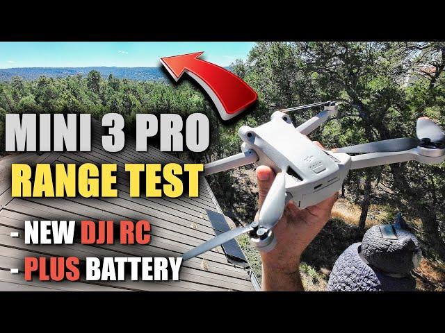 DJI Mini 3 Pro Range Test with Plus Battery & DJI RC (With Screen) - How Far Will it GO?!