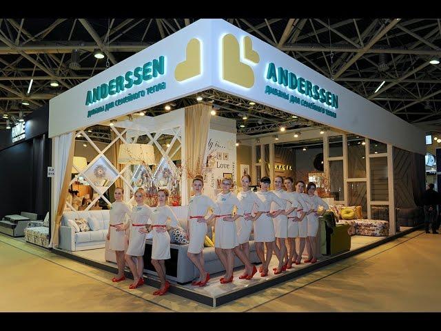 Выставка мебели. Фабрика Anderssen на выставке мебели в Москве 2015 год