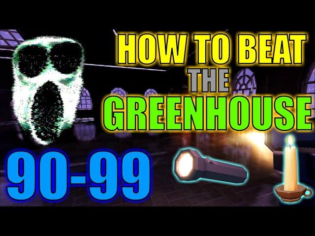 How to *EASILY BEAT* The Greenhouse in Doors! | The BEST tips and tricks for Roblox DOORS!