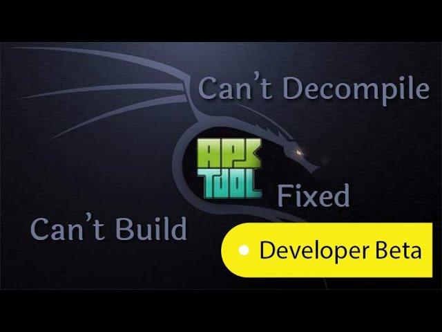 Apktool | Don't Compile | Don't Build | Error - Onephin