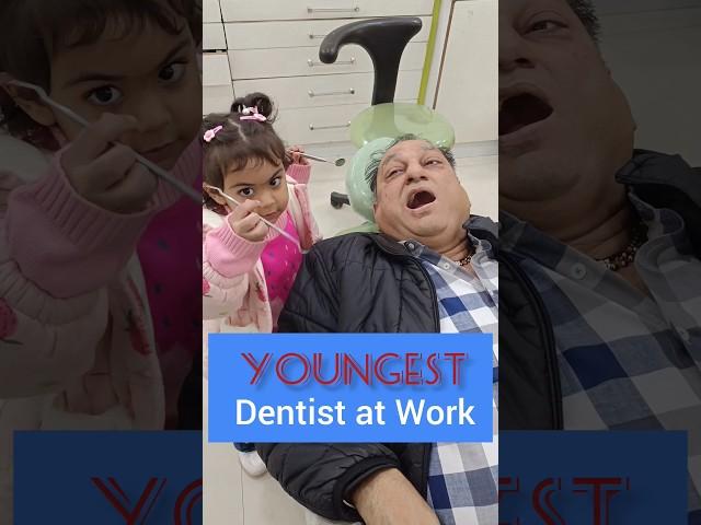 Unbelievable! Meet The Youngest Dentist In Action: Bhatia Dentopulse #fun #dentist