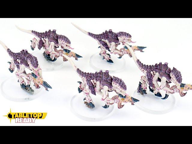 How To Paint Hive Fleet Leviathan Termagants for Warhammer 40,000 / Tyranids / new40k