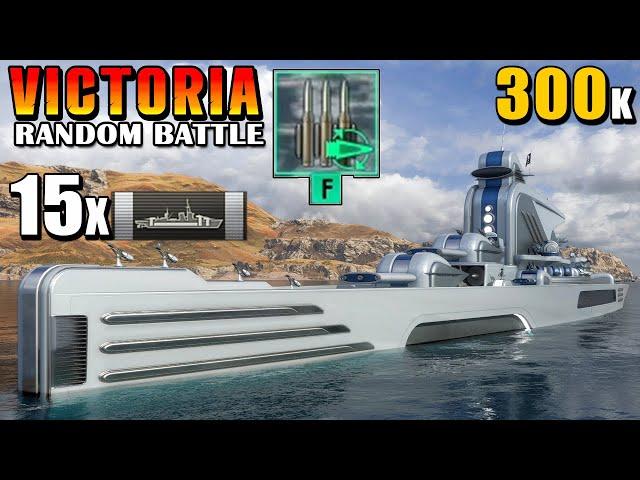 Victoria - The hardest hitting battleship with Burst Fire mode