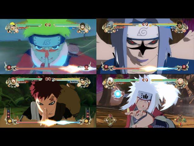 Naruto Shippuden: Ultimate Ninja Storm 1 - All Jutsu, Ultimate Jutsu and Awakenings