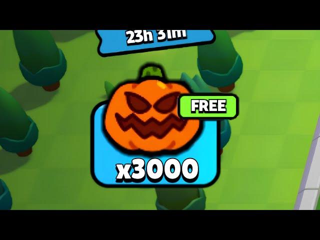 COMPLETE 3000 PUMPKINS NONSTOP!|FREE GIFTS SQUAD BUSTERS