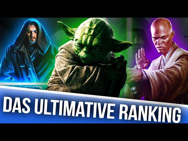 Der STÄRSTE Jedi überhaupt |  Das ULTIMATIVE Jedi Ranking | Star Wars Deutsch