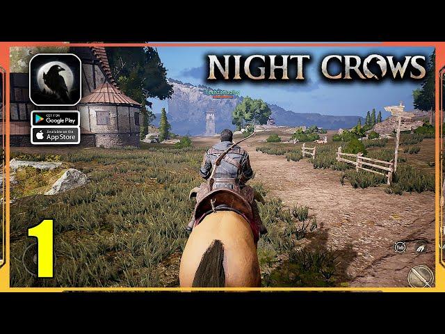 NIGHT CROWS Mobile Gameplay Part 1 (Android, iOS)