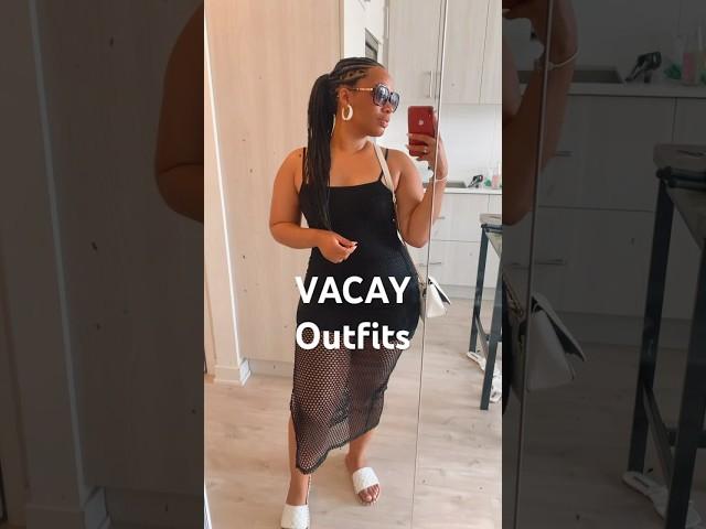 SUMMER VACATION LOOKBOOK #vacationoutfits #blackgirlvlogger #vacaymode