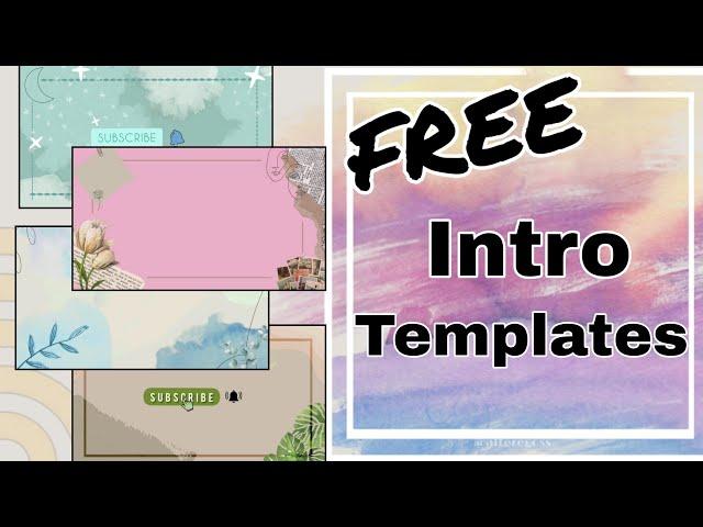 FREE Intro Templates | NO Text #1