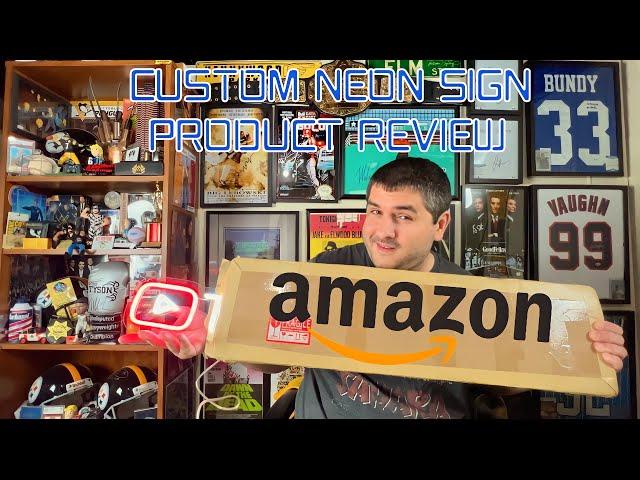 Opening a Custom Neon Sign from Amazon - Let's See How it Turned Out!