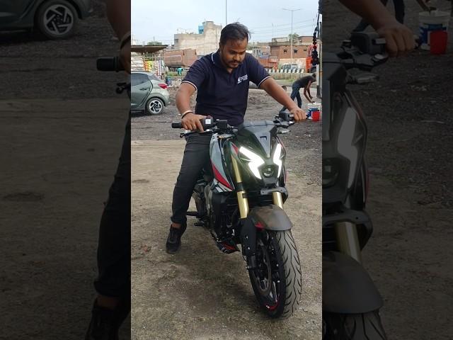 BAJAJ PULSAR NS400Z KA EXHAUST SOUND  !! NEW MODEL NS400Z !! #bajaj #ns400z #exhaust #shorts