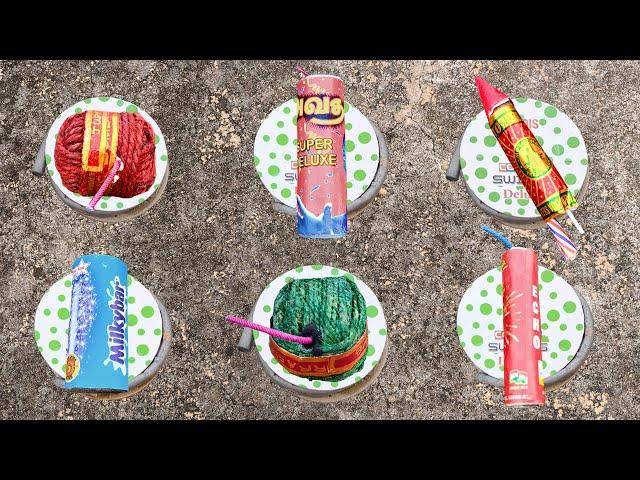 Different Ground Chakkara Experiment || Crackers Experiment in Tamil || Village Fun