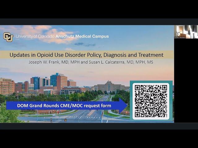 Updates in Opioid Use Disorder Policy, Diagnosis + Treatment | Joe Frank, MD + Susan Calcaterra